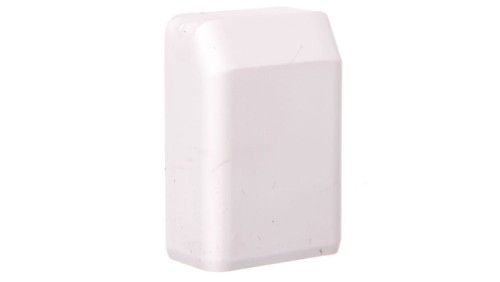 Pokrywa końcowa LHD 20x10mm biała 8921 /10szt./