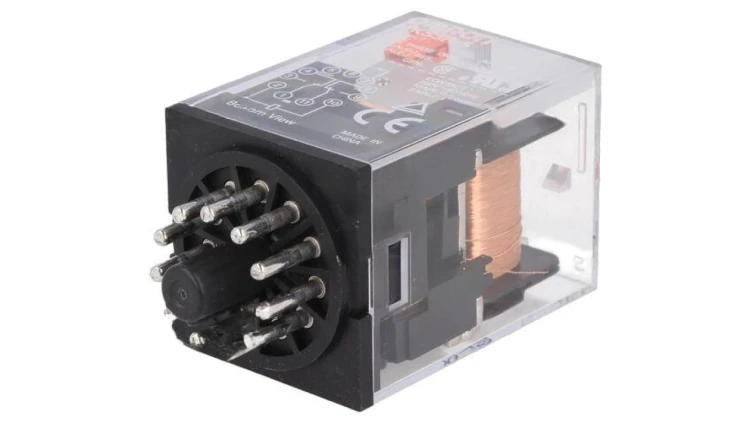 MKS3P-5-230AC Przekaźnik: elektromagnetyczny 3PDT Ucewki: 230VAC 10A/250VAC