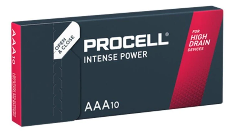 bateria alkaliczna Duracell Procell Intense LR03 AAA- 10 sztuk