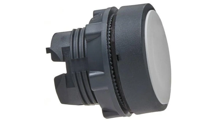 ZB5AH01 Przełącznik przyciskany 22mm Poz.stab 2 biały IP66