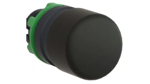 ZB5AC24 Przełącznik przyciskany 22mm Poz.stab 1 czarny IP66