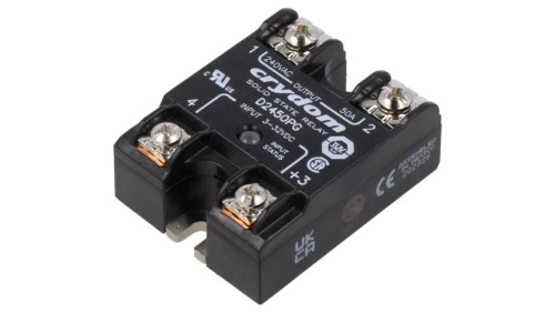 D2450PG Przekaźnik półprzewodnikowy Uster: 3...32VDC 50A 24...280VAC IP00