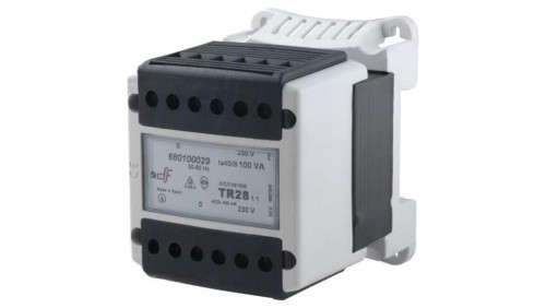 DF-680100029 Transformator sieciowy 100VA 230VAC 230V na szynę DIN IP20