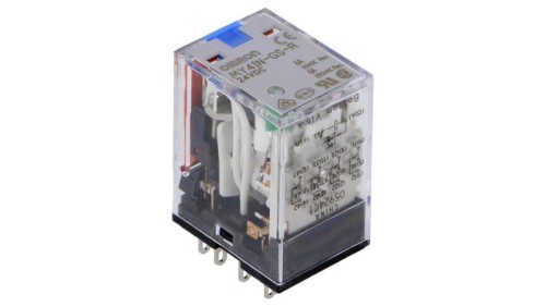 MY4IN-GS-R-24DC Przekaźnik: elektromagnetyczny 4PDT Ucewki: 24VDC 6A/250VAC