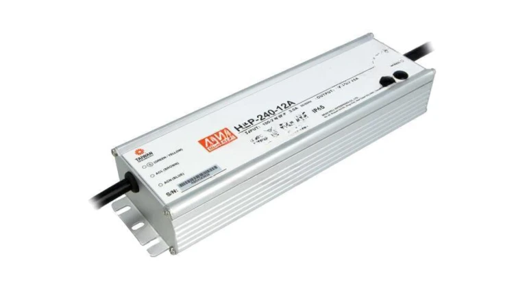 HEP-240-12A Zasilacz impulsowy do wbudowania modułowy: 192W / 12VDC / 8...16A