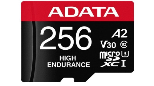 Adata Karta microSD High Endurance 256GB UHS1 U3 V30 A2 100/85MB/s + Adapter