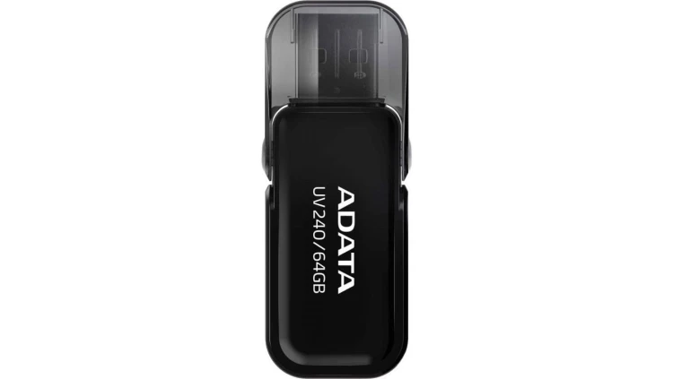 Adata Pendrive UV240 64GB USB 2.0 Czarny