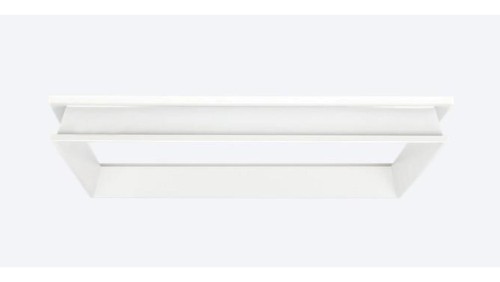 Ramka podtynkowa wpustowa wpuszczana SKYFRAME do paneli 60x60 H70mm biała
