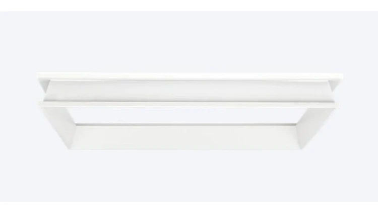 Ramka podtynkowa wpustowa wpuszczana SKYFRAME do paneli 60x60 H70mm biała