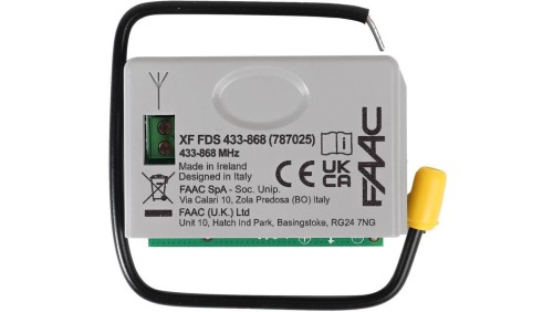 Zestaw Cyclo C721 FDS - FAAC 24V do 800kg bram przesuwnych