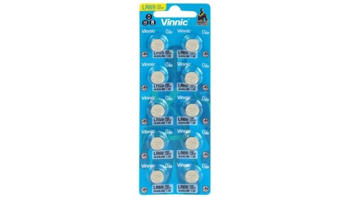 10 x bateria alkaliczna mini Vinnic G6 / AG6 / LR921 / LR920 / LR69