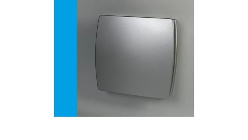 Wentylator domowy Eol F10BSF STANDARD, fi 100 mm, kolor srebrny