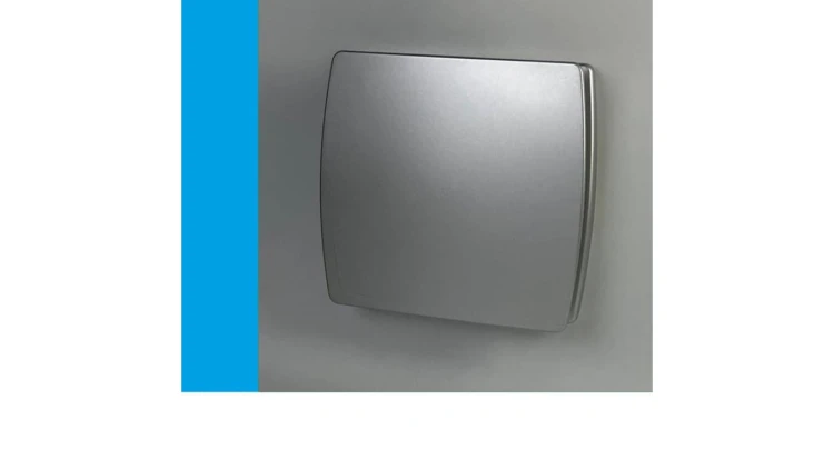 Wentylator domowy Eol F10BSF STANDARD, fi 100 mm, kolor srebrny