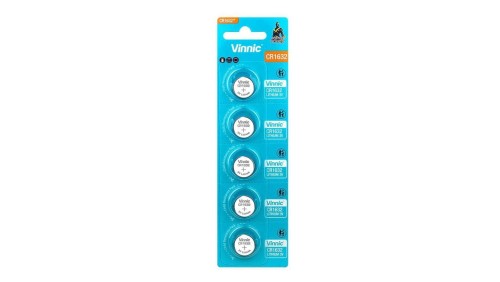 bateria litowa Vinnic CR1632 - 5 sztuk