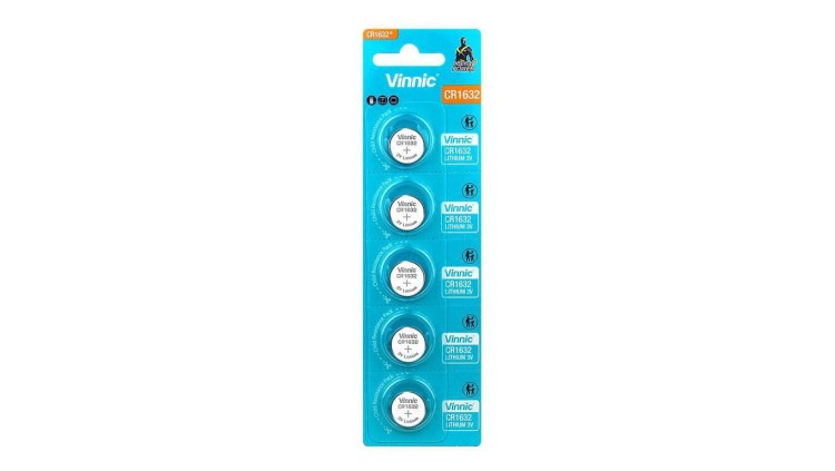 bateria litowa Vinnic CR1632 - 5 sztuk
