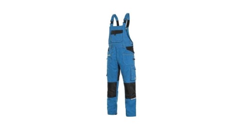 SPODNIE CXS OGRODNICZKI STRETCH NIEBIESKO-CZARNE ROZMIAR 58