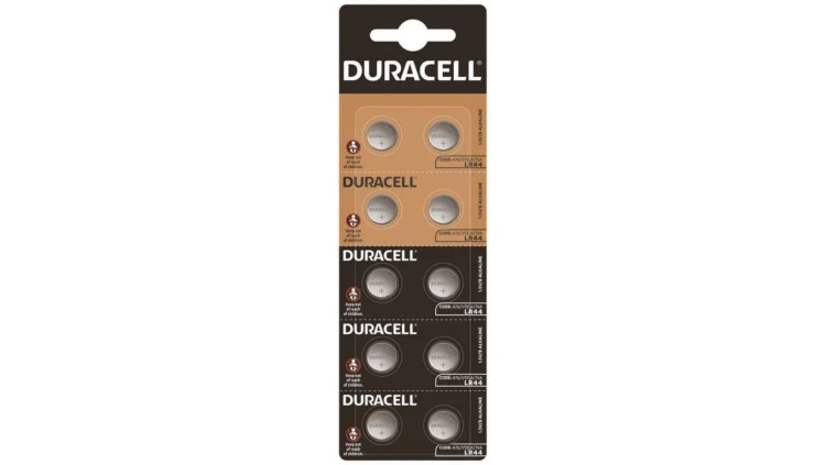 10 x bateria alkaliczna mini Duracell HSDC G13 / LR44 / A76 / L1154 / 157