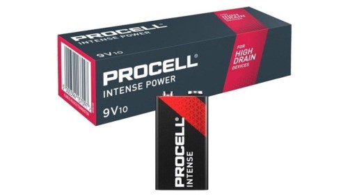bateria alkaliczna Duracell Procell Intense 6LR61 9V - 10 sztuk