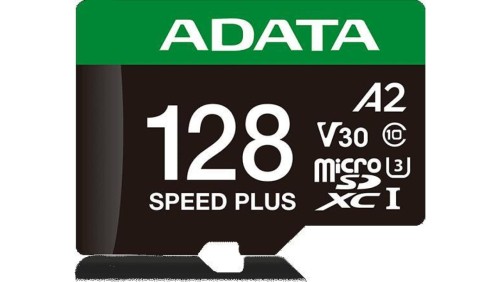Adata Karta pamięci microSD Speed Plus 128GB UHS1 U3 V30 A2 180/160 MB/s