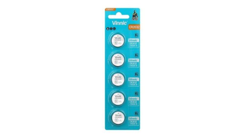 bateria litowa Vinnic CR2032 - 5 sztuk