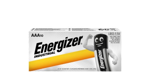 10 x bateria alkaliczna Energizer Industrial LR03 AAA