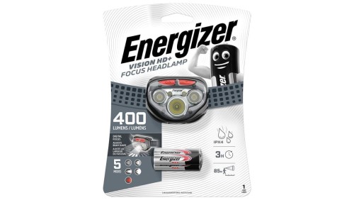 Latarka czołowa, czołówka Energizer Vision Headlight HD+ Focus 400 lumenów
