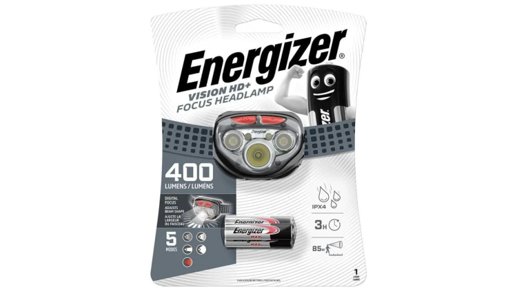 Latarka czołowa, czołówka Energizer Vision Headlight HD+ Focus 400 lumenów