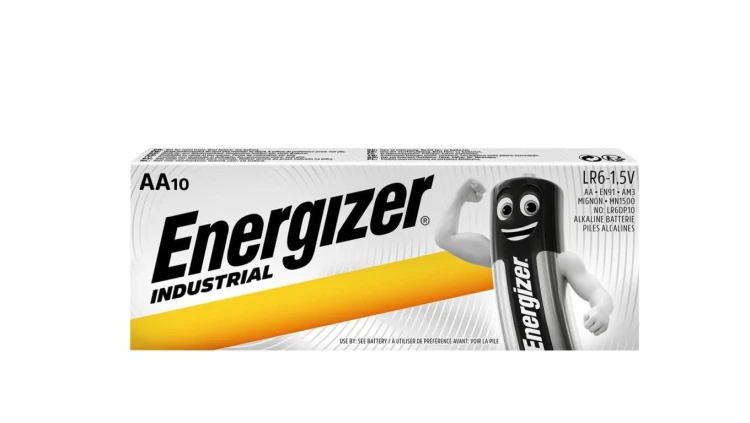 bateria alkaliczna Energizer Industrial LR6 AA - 10 sztuk
