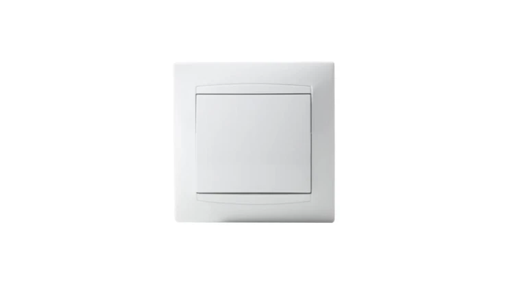 Łącznik pojedynczy LUNA, 10AX-250V~, biały