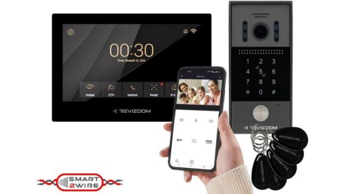 Wideodomofon REVIZOOM RM-T273HD BLACK/RC-212HD-CK1