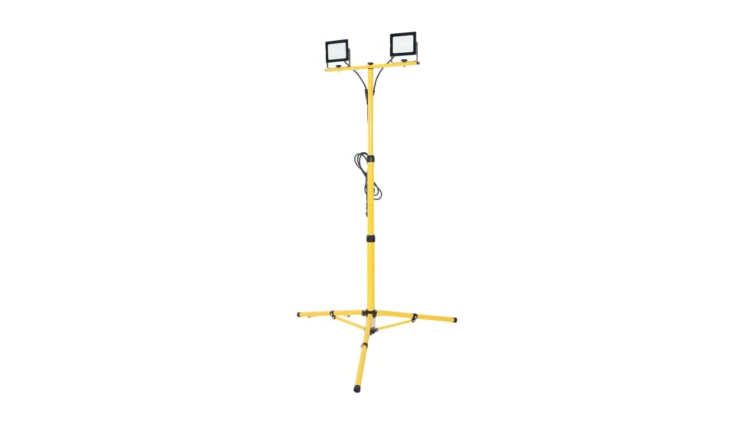 STATYW 155cm Z NAŚWIETLACZAMI LED 2 x 50W 4000K I PRZEWODEM 3M EC79905