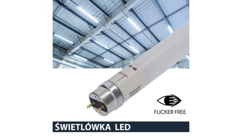 Świetlówka led T8 G13 90cm 15W 6500K 1500lm PC Prescot Flicker free