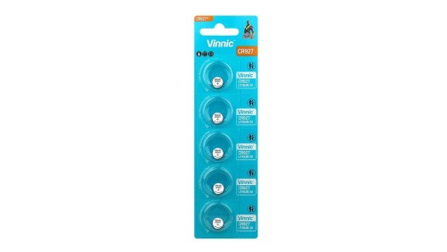 bateria litowa Vinnic CR927 3V - 5 sztuk