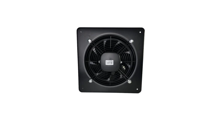 Wentylator ścienny przemysłowy kwadratowy YWF-2E-250B-92/25-B wyciągowy, fi 250 mm, 1 495 m3/h