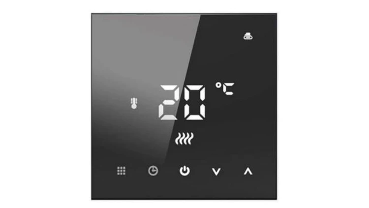Termostat sterownik cyfrowy SC607AC Wi-Fi Modbus do klimakonwektorów fancoil’i