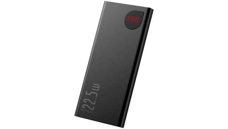 Powerbank Baseus Adaman Metal PPAD070001 10000mAh 22,5W PD QC 3.0 2x USB-A 1x USB-C + KABEL