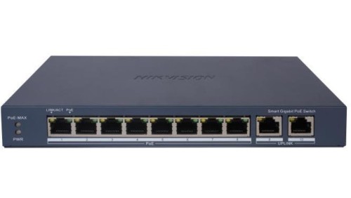 SWITCH POE HIKVISION DS-3E1510P-EI(O-STD)