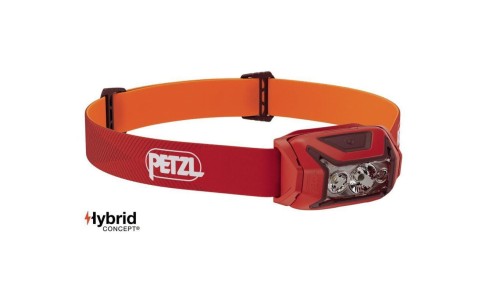 Latarka czołowa, czołówka Petzl Actik czerwona E063AB02