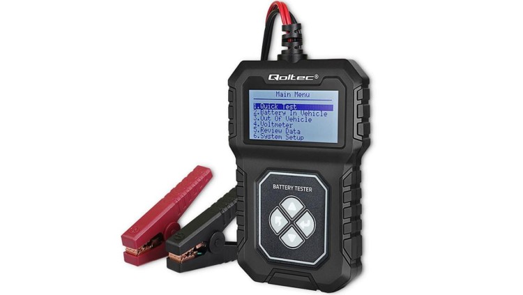 Cyfrowy tester akumulatora z LCD 12V AGM GEL STD 30-220AH