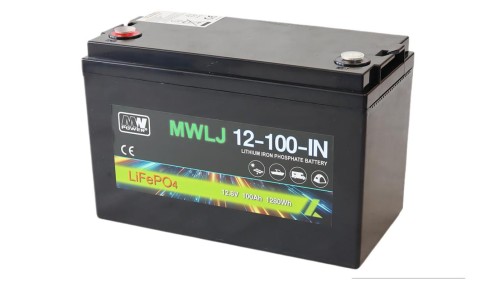 Akumulator LiFePO4 12,8V 100Ah MWLJ 12-100-INH