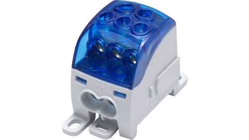 Blok rozdzielczy - uniwersalny Al/Cu SUB 210 (82050) SIMBLOCK niebieski 81654003