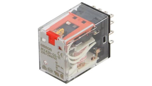 MY4IN-GSR220/240AC Przekaźnik: elektromagnetyczny 4PDT Ucewki: 240VAC 6A/250VAC