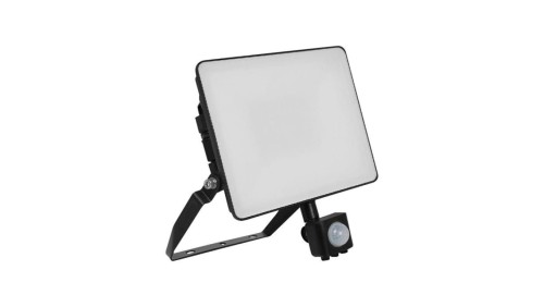 Projektor LED z czujnikiem ruchu FLUXI MC 10W 1200lm 4000K IP65 Czarny 5 Lat Gwarancji 23839-5
