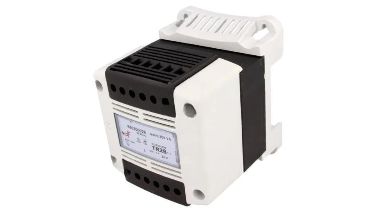 DF-680200026 Transformator sieciowy 200VA 230VAC 24V na szynę DIN IP20