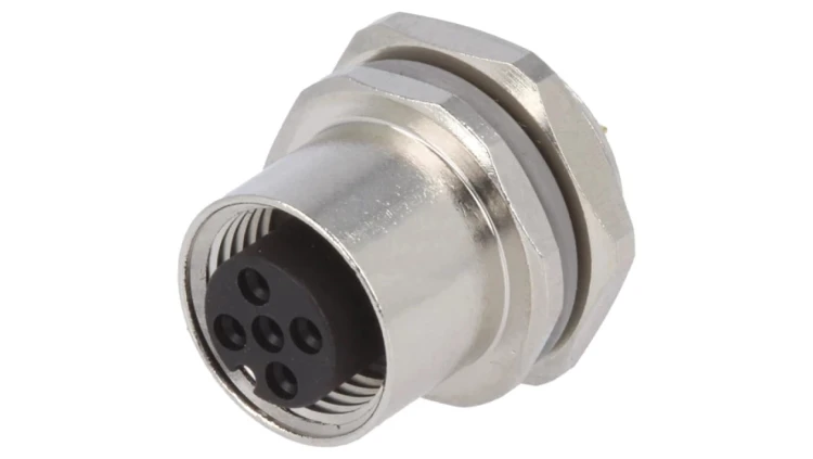Gniazdo M12 4-pin żeńskie kod A-DeviceNet CANopen IP67 T4133012041-000