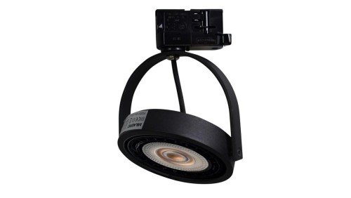 Reflektor LUGAR BLACK track light 1xAR111 GU10 - 3 fazowy ML7057 Milagro