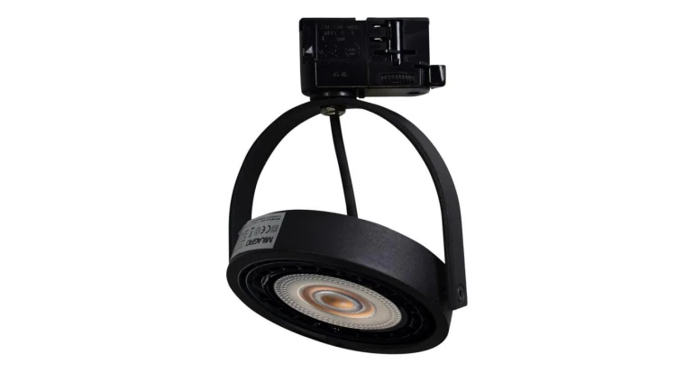Reflektor LUGAR BLACK track light 1xAR111 GU10 - 3 fazowy ML7057 Milagro