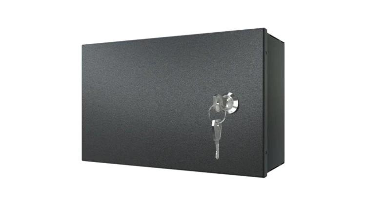 Obudowa metalowa szafka TPR-1 CATV 240x150x100mm czarna natynkowa
