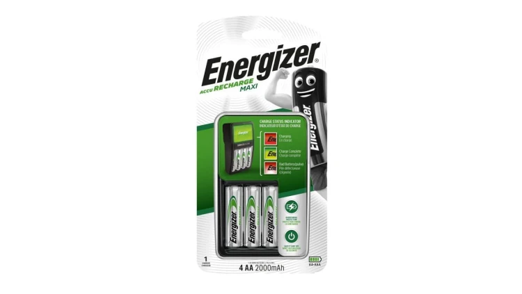 Ładowarka akumulatorków Ni-MH Energizer Maxi + 4 x R6/AA 2000 mAh
