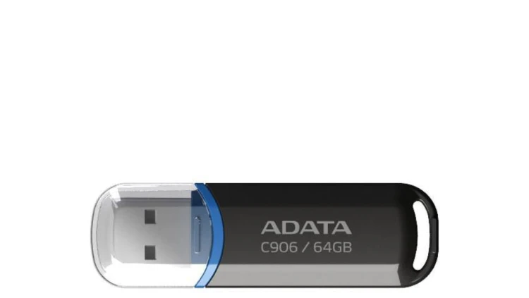Adata Pendrive C906 32GB USB2.0 czarne